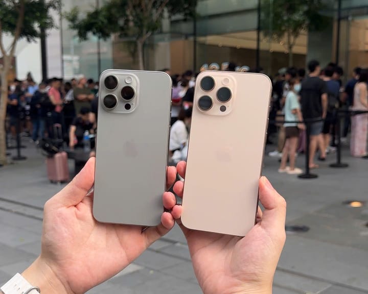 màu iPhone 16 Pro Max